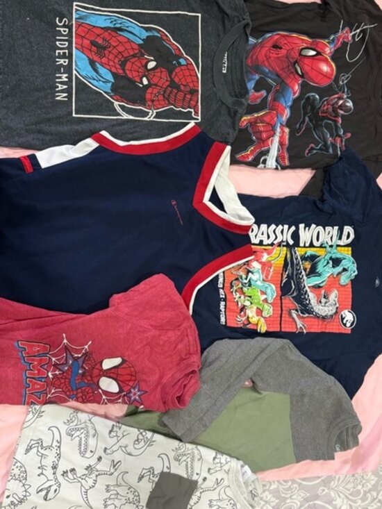 Spider-Man Kids Graphic T-Shirt - Red - Picture 1 of 5